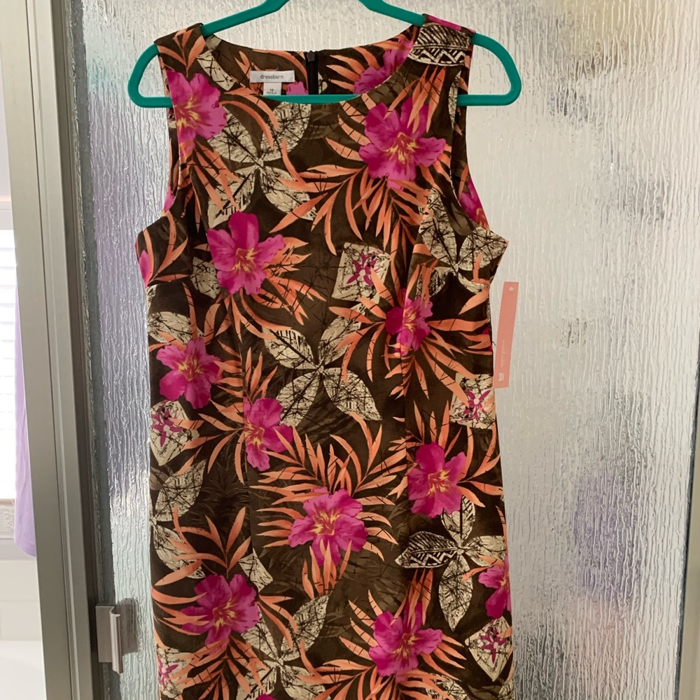 Sleeveless dress.
